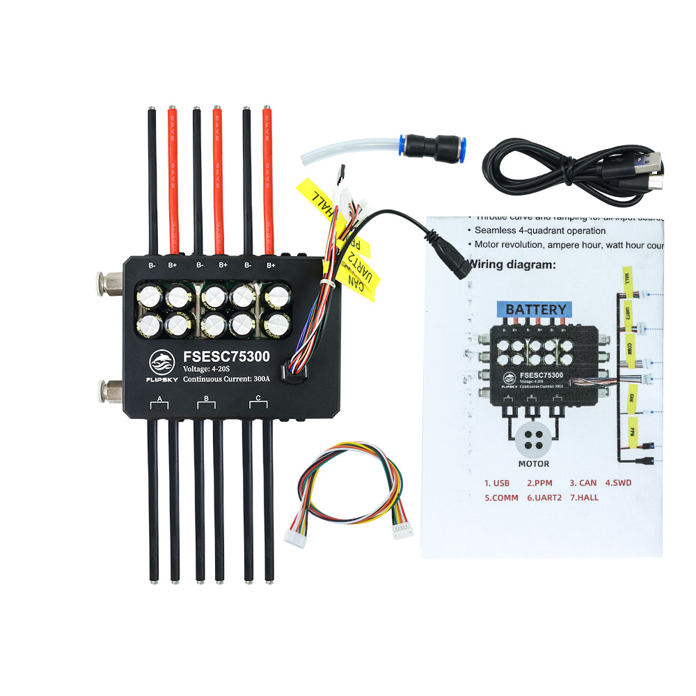 Flipsky Fsesc 75300 84v High C - Vesc 75300 High Current Esc 评论和价格
